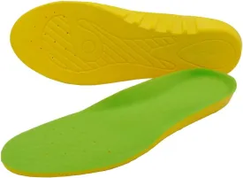 1 Pair Wide Fit Insoles Plantar Fasciitis Orthotics PU Memory Foam Comfort Shoe Inserts for Men and Women, Cushioned Arch Support, Shock Absorption and Foot Pain Relief (Men 9-11/Women 10-12)