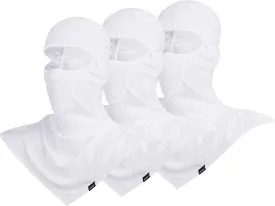 3 Pieces Balaclava - Summer Sun Protection Motorcycle Fishing Sun mask Breathable Windproof Long Face Mask for Men Women