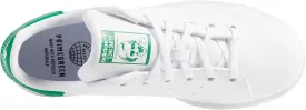 adidas Stan Smith (End Plastic Waste) Sneaker, White/White/Core Green, 6 US Unisex Big Kid
