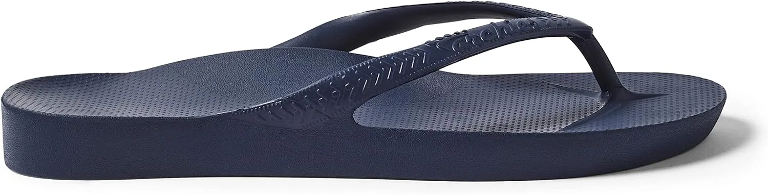 Archies Arch Support Flip Flops for Men & Women  Orthotic Sandals for Plantar Fasciitis Relief  Lightweight, Cushioning, Shock-Absorbing Thong Sandals for Walking, Foot Pain & All-Day Comfort