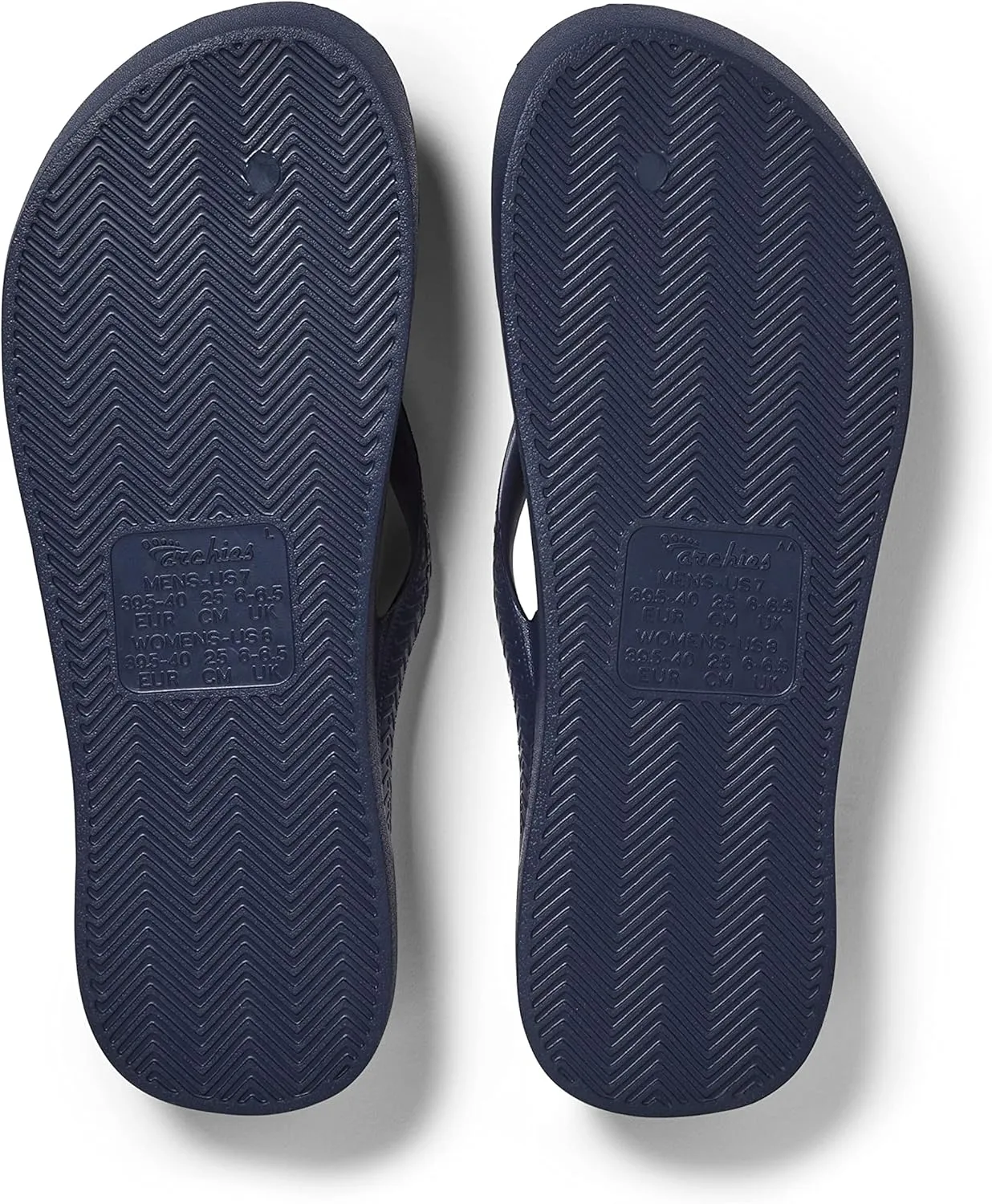 Archies Arch Support Flip Flops for Men & Women  Orthotic Sandals for Plantar Fasciitis Relief  Lightweight, Cushioning, Shock-Absorbing Thong Sandals for Walking, Foot Pain & All-Day Comfort