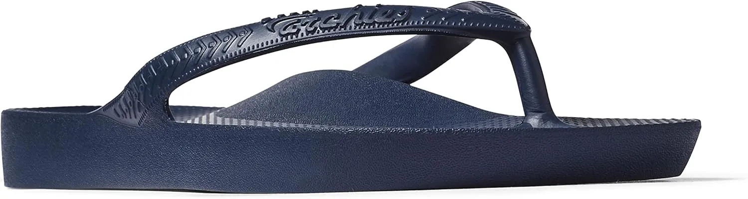 Archies Arch Support Flip Flops for Men & Women  Orthotic Sandals for Plantar Fasciitis Relief  Lightweight, Cushioning, Shock-Absorbing Thong Sandals for Walking, Foot Pain & All-Day Comfort