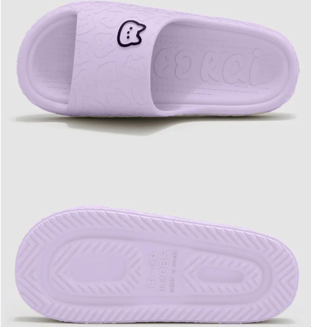 Cat Slippers - Female Summer Non-slip Indoor Home Bathroom Cute Cat Slippers At Home