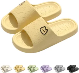 Cat Slippers - Female Summer Non-slip Indoor Home Bathroom Cute Cat Slippers At Home