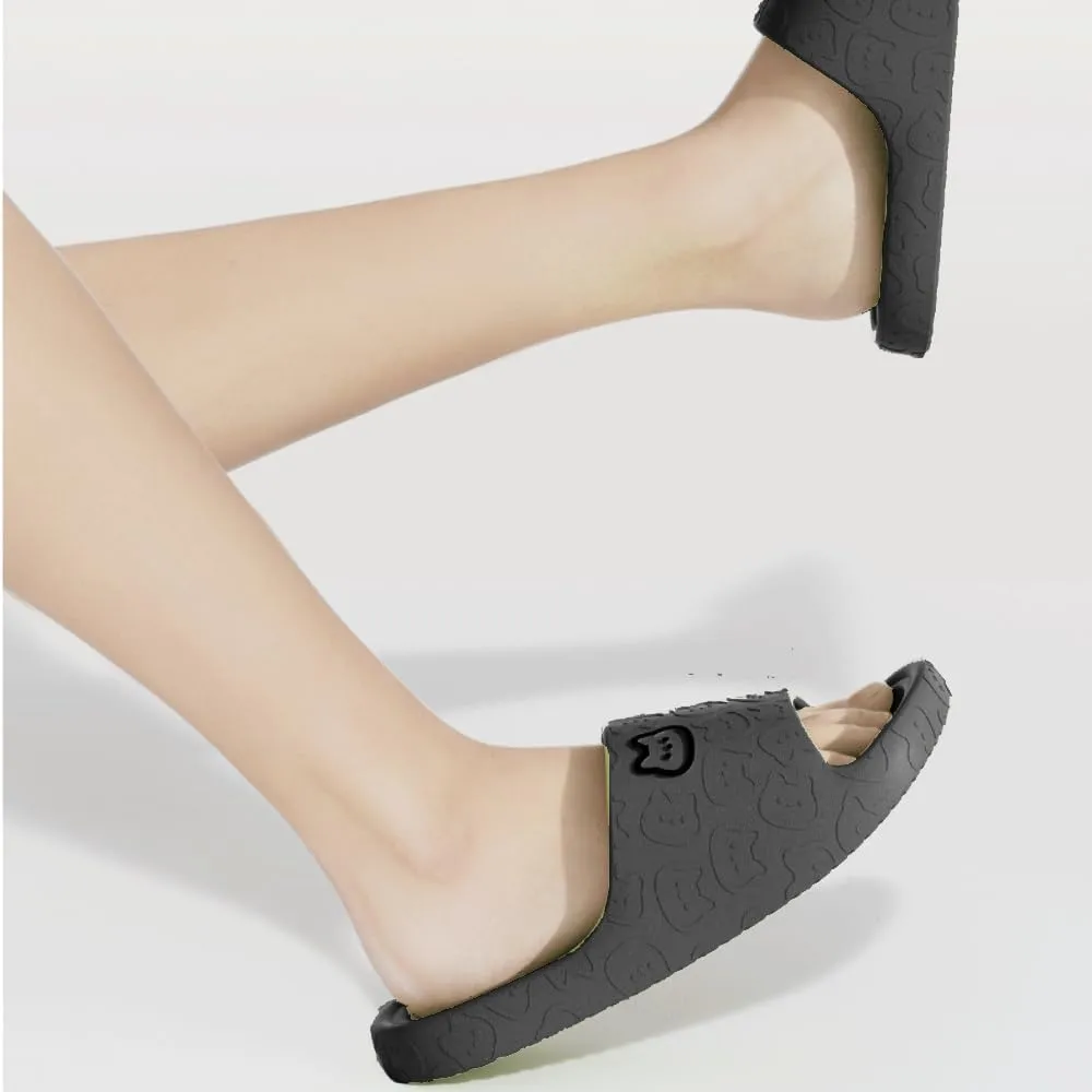Cat Slippers - Female Summer Non-slip Indoor Home Bathroom Cute Cat Slippers At Home