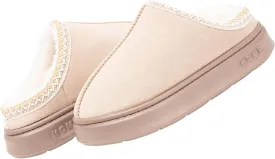Cozy Platform Fuzzy Slippers for Women and Men Short Ankle Slippers with Anti-Slip Sole Lined with Warm Furry Perfect for Indoor & Outdoor Use