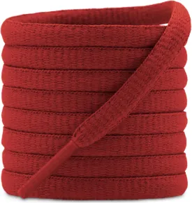 DELELE 2Pair Oval Shoes laces 42 Colors Half Round 1/4" Athletic ShoeLaces for Sport/Running Shoes Shoe Strings