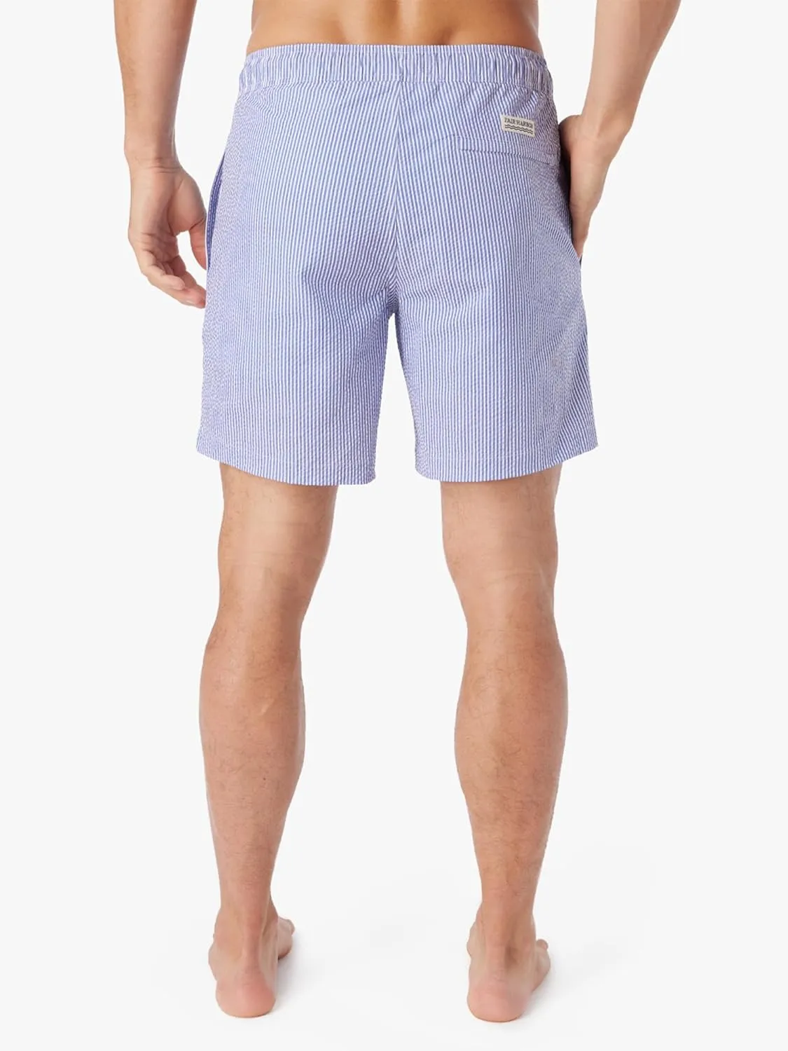 Fair Harbor The Bayberry Trunk ?C?C Men's Swim Suits with Liner, 7-inch Inseam ?C?C Anti-Chafe Classic fit Swim Trunks