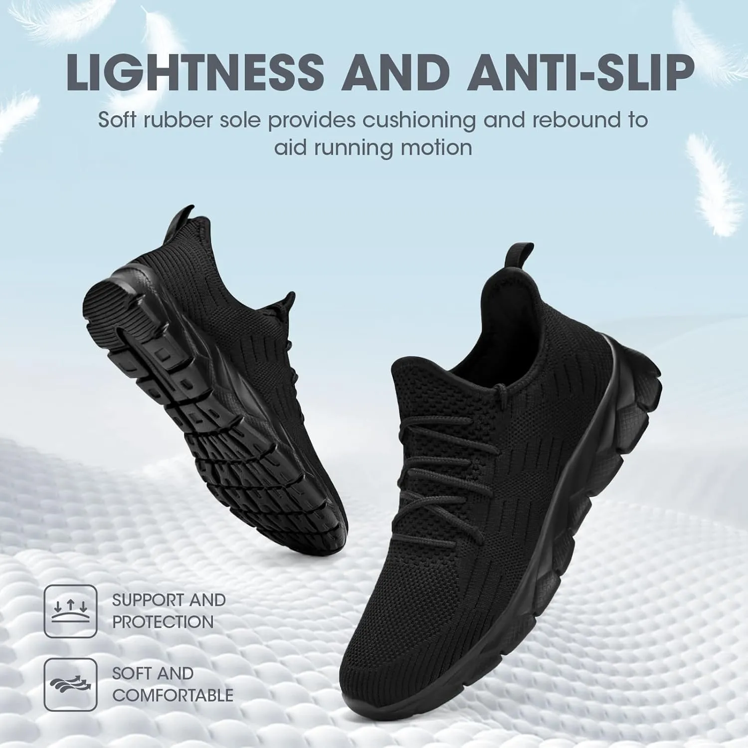 INYO Womens Tennis Shoes Casual Gym Workout Walking Shoes Lightweight Breathable Sneakers Non Slip Running Shoes for Women