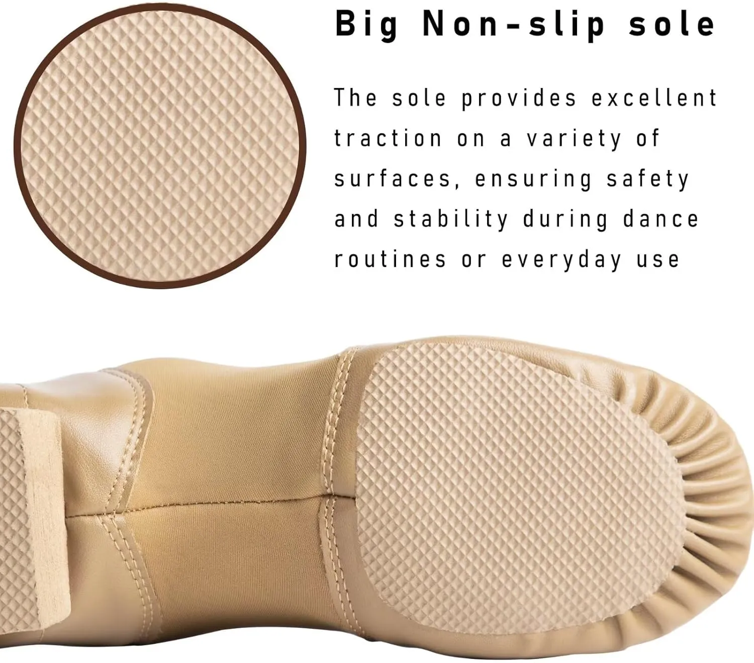 Jazz Shoes for Girls and Boys,Slip-On Dance Shoes for Toddler/Little Kid/Big Kid