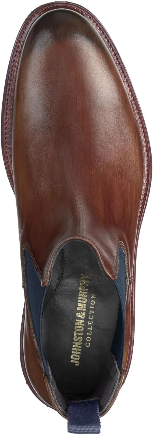 Johnston & Murphy Jenson Chelsea Boot Slip-On Dress Casual Shoe