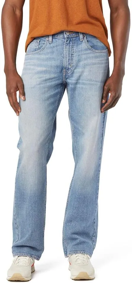 Levi Strauss Signature Gold Men's Relaxed Fit Flex Jeans (Available in Big & Tall)