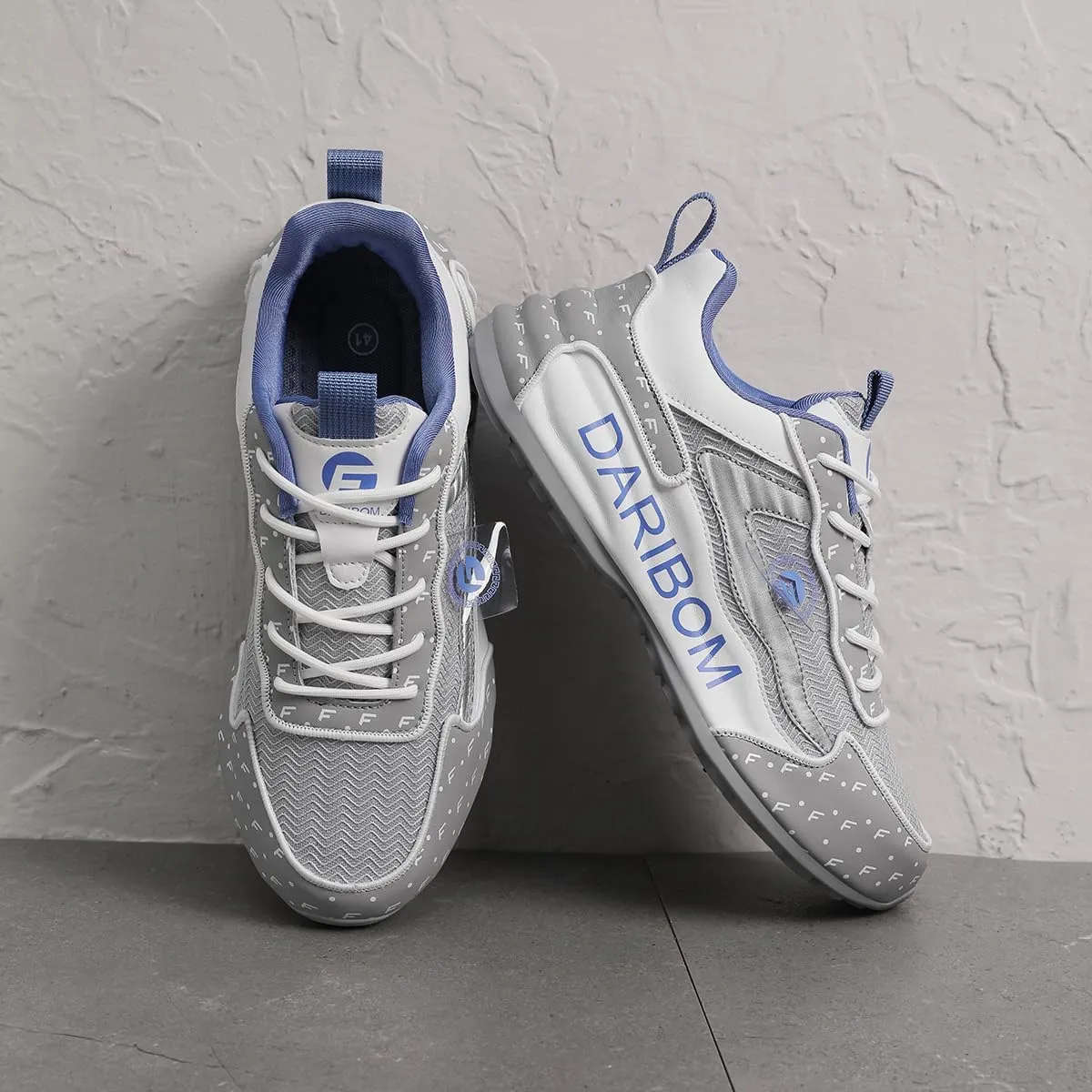 Mens Running Shoes Non Slip Arch Support Trail Running Walking Fashion Sneakers