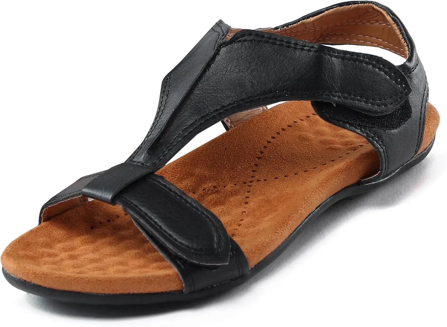 Orthopedic Sandals for Women Comfortable Orthotic Sandals with Arch Support Summer Casual Walking Flat Beach Sandals