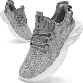 Running Womens Shoes Fashion Walking Sports Gym Tennis Breathable Slip on Ladies Non Slip Lightweight Jogging Sneakers