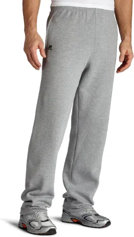 Russell Athletic Men's Dri Power Fleece Open Bottom Sweatpants with Pockets, Relaxed Fit, Moisture Wicking