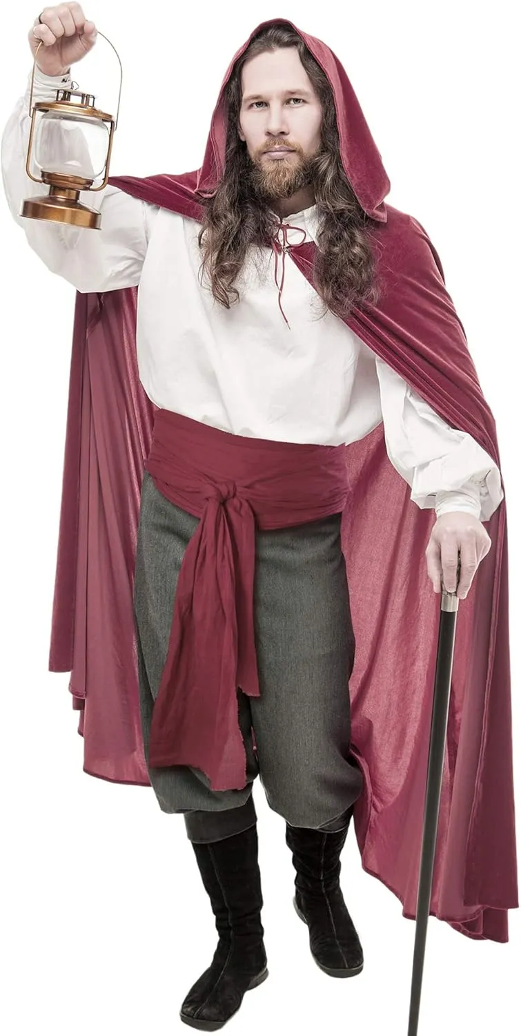 SATINIOR Halloween Pirate Costume Accessories Medieval Costume Bandana Headscarf,Sash Belt for Women and Men