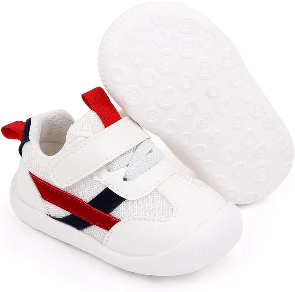 Toddler Baby Sneakers Rubber Sole Cartoon Shoes