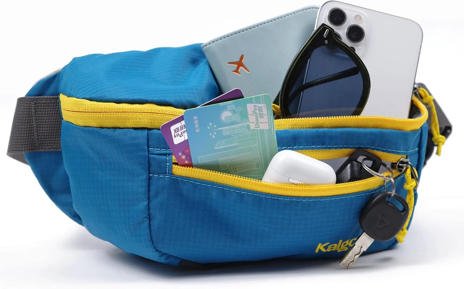 Ultralight Crossbody Fanny Pack 3L, Large Water Resistant Waist Pack for Women & Men, Cycling, Hiking and Travel