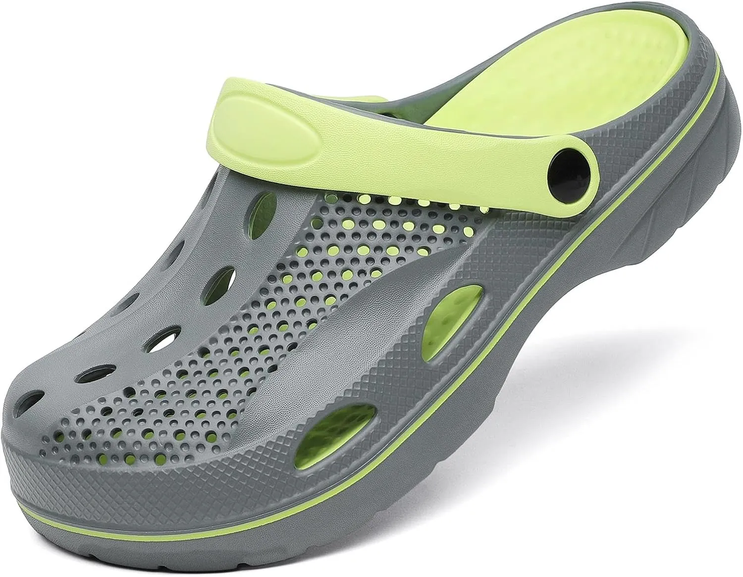 VZQ Women and Men Arch Support Clogs Slip-on Garden Shoes Outdoor Beach Slippers Sandals with Plantar Fasciitis Feet Cushion Insoles