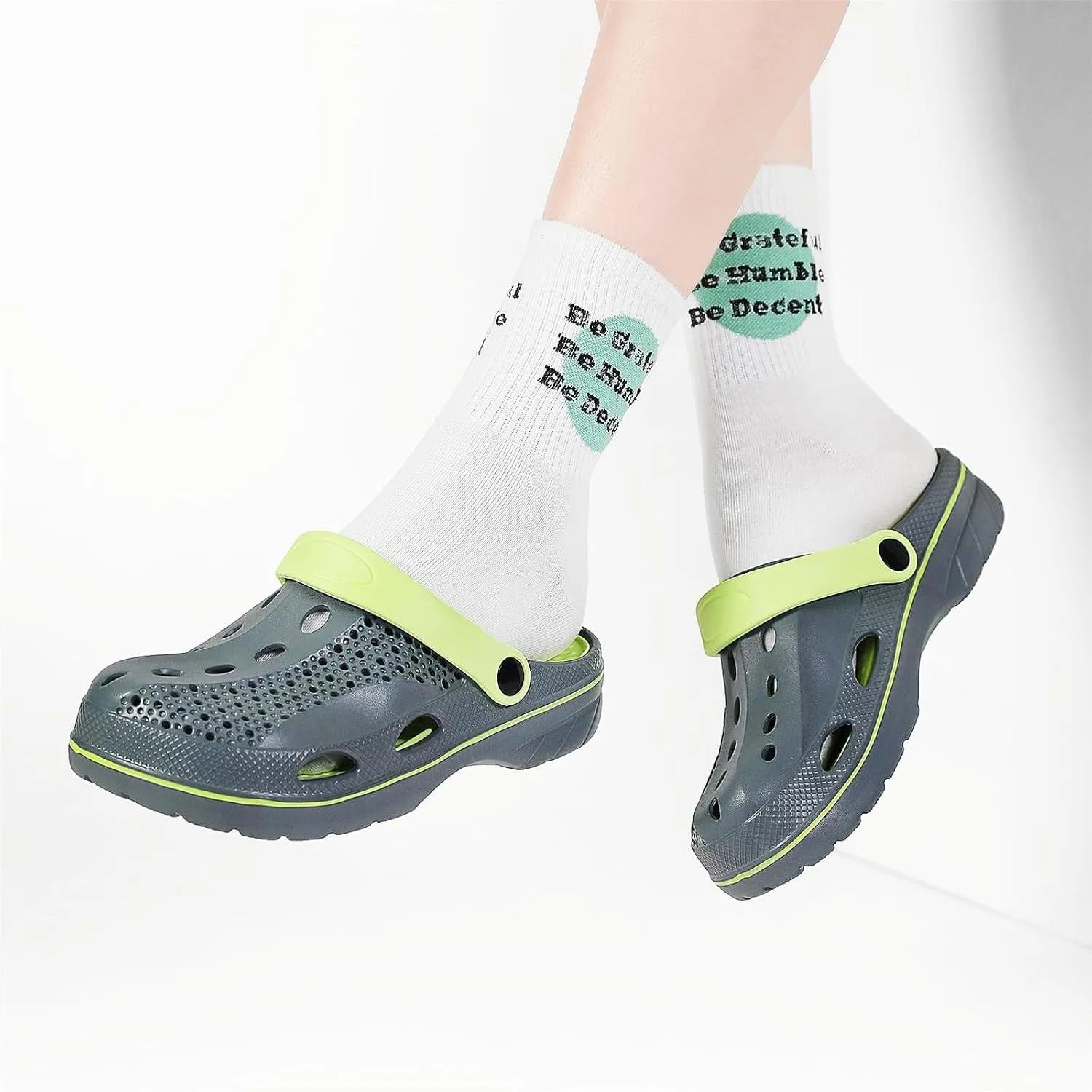VZQ Women and Men Arch Support Clogs Slip-on Garden Shoes Outdoor Beach Slippers Sandals with Plantar Fasciitis Feet Cushion Insoles
