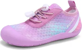 WateLves Wide Toddler Water Shoes Kids Barefoot Athletic Sneakers Girls Boys Quick Dry Aqua Socks for Beach Hiking Swim Kayak Sport Accessories, Camping Essentials