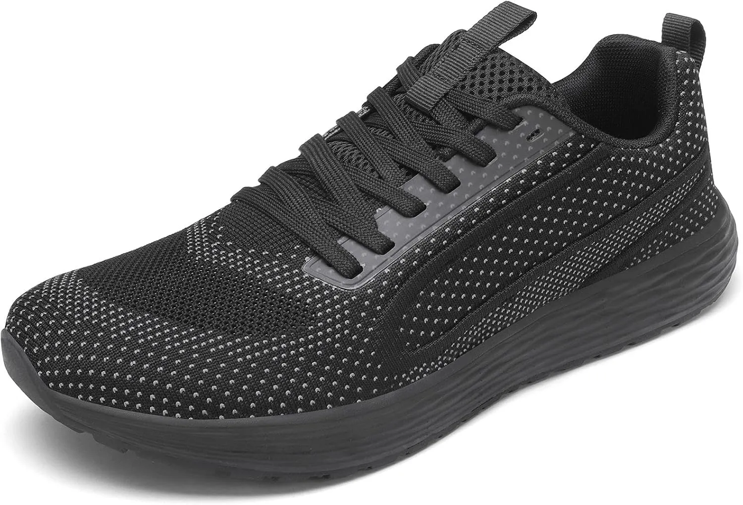 Wide Toe Box Walking Shoes for Men, Zero Drop Road Running Shoes, Lightweight, Breathable, for Tennis, Gym