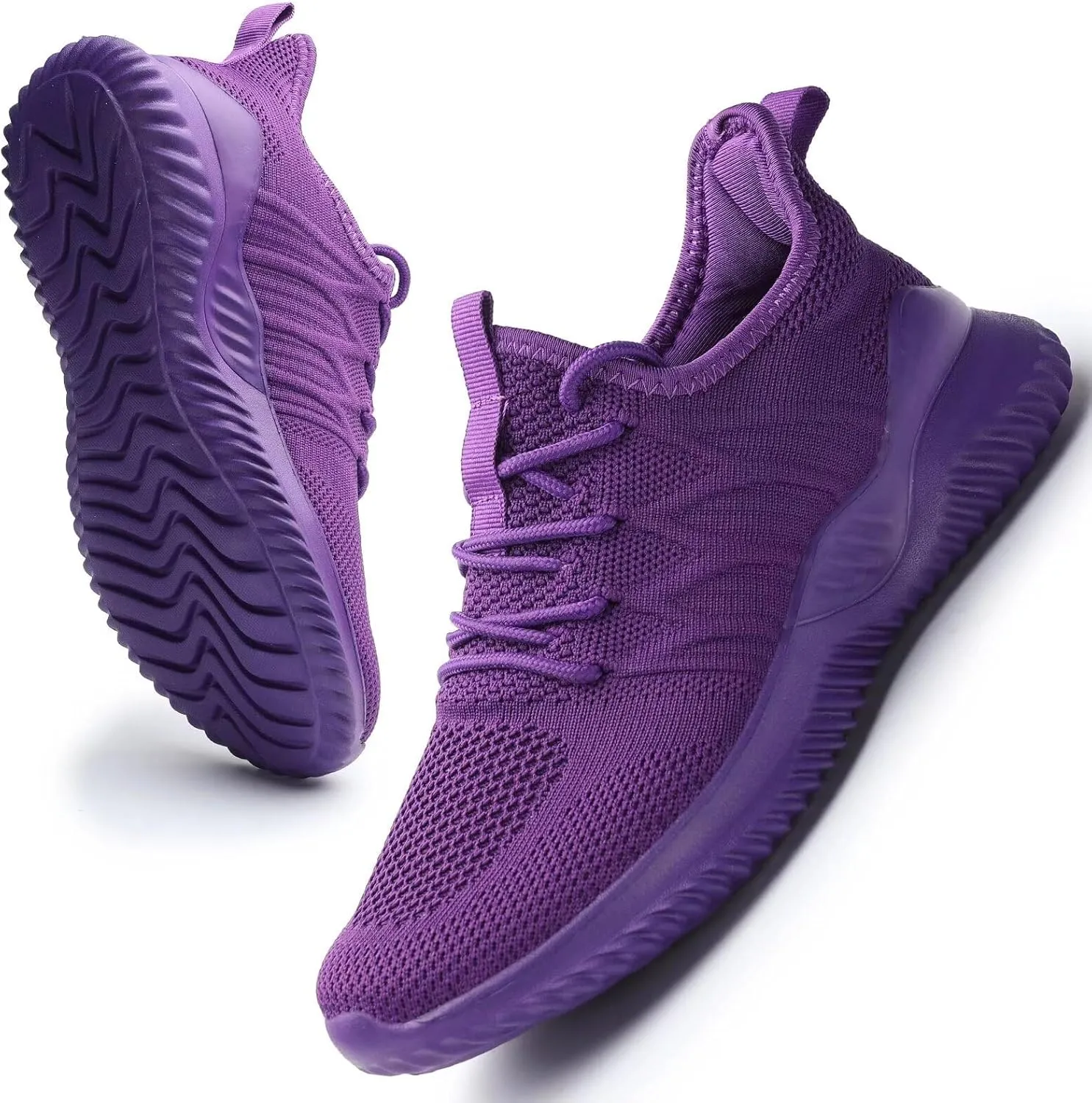 Women's Running Shoes Ladies Slip on Tennis Walking Sneakers Lightweight Breathable Comfort Work Gym Trainers Stylish Shoes
