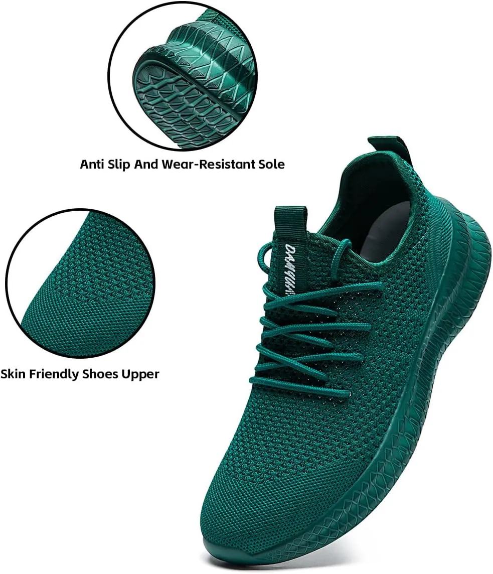 Womens Running Walking Shoes Tennis Slip On Fashion Sneakers Women Sport Workout Gym Shoes Womens Athletic Hiking Nurse Non Slip Lightweight Breathable Shoes
