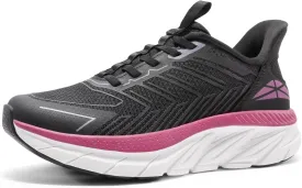 Women's Slip On Walking Shoes Running Comfortable Tennis Breathable Non Slip Athletic Gym Workout Cross Training Fashion Sneakers